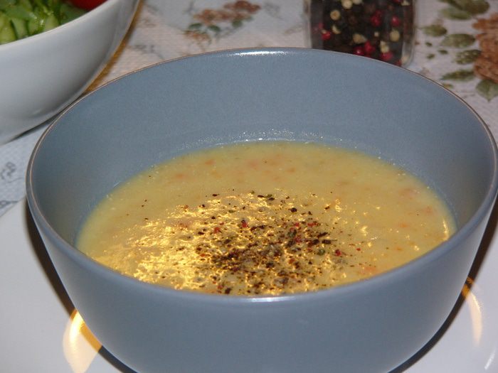 Суп из корня сельдерея