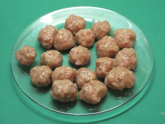 Суп с фрикадельками