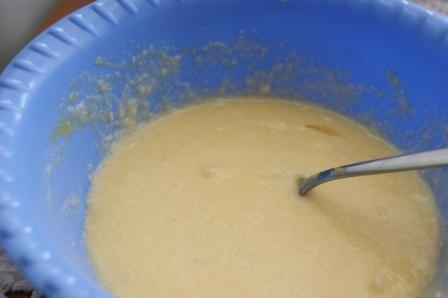 Яблочно-клюквенный пирог со сметанной заливкой