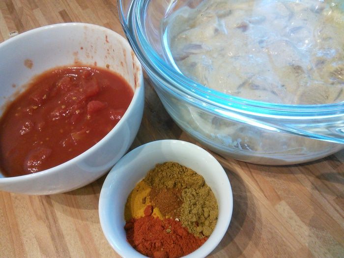 Курица с индийскими специями ( Chicken Tikka masala ) 