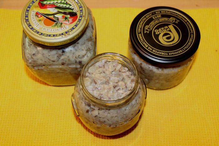 Икра грибная (из маслят)