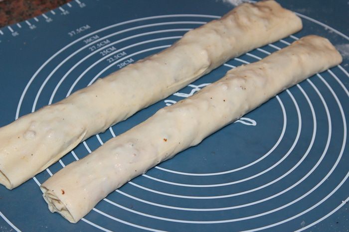 Украинские кифлики (постная выпечка)