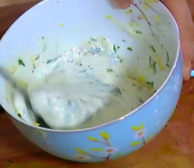 Тортильи с баклажанным соусом 