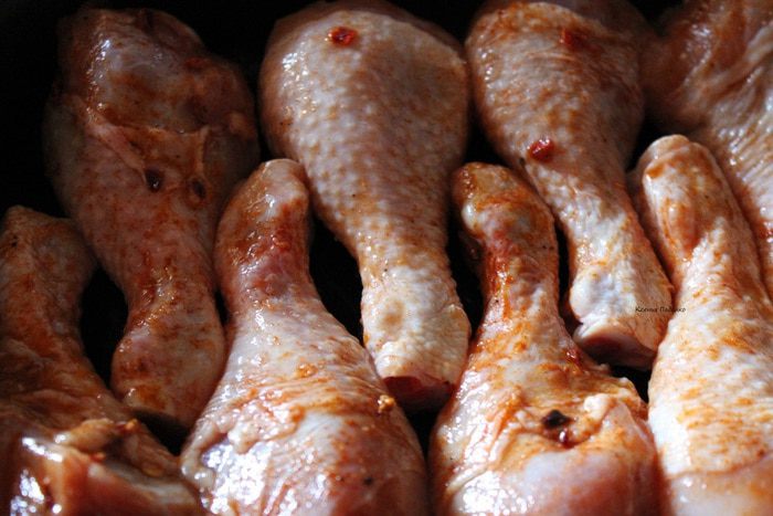 Куриные голени с картошечкой