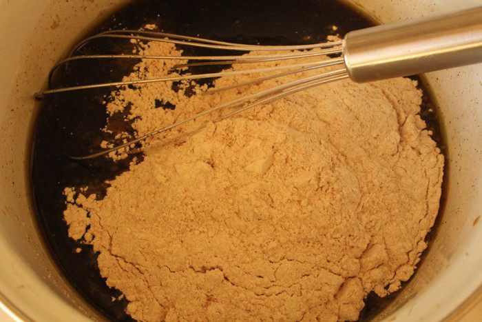 Постная кофейно-медовая коврижка