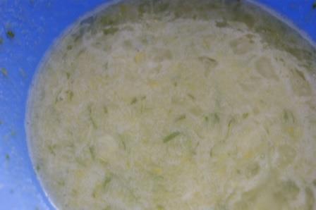 Брауни с лаймом и лимоном