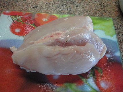 Куриный рулет с паприкой