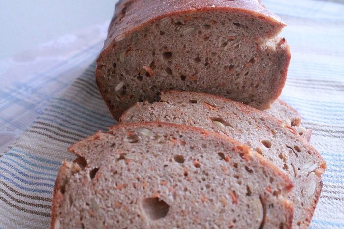 Хлеб с морковью