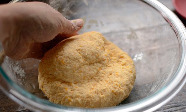 Тыквенные ньокки с соусом Альфредо