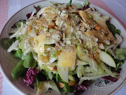 Весенний салат &amp;quot;Зеленые витамины&amp;quot;