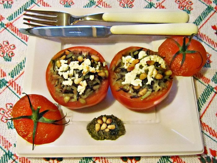 Фаршированные помидоры &amp;quot;Вкусная парочка&amp;quot;