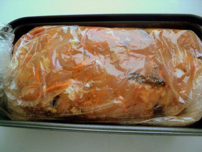 Куриный рулет с инжиром