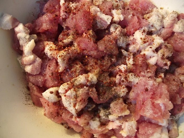 Домашняя колбаса из индейки