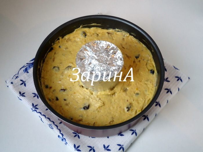 Праздничный тыквенно-облепиховый кекс