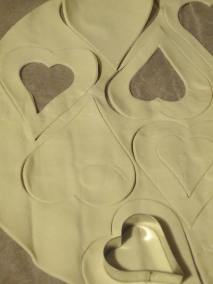 Волованы со сливочным кремом и оливками