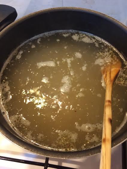 Булгур с овощами и курицей