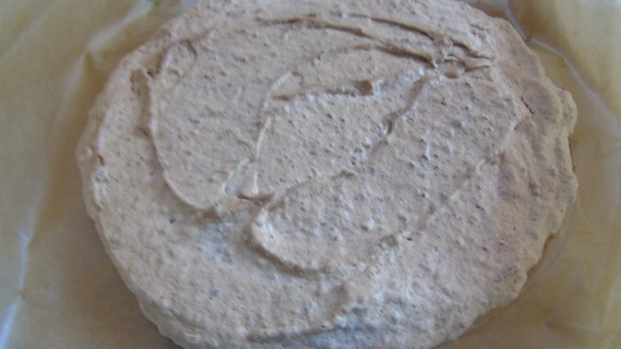 Даккуаз с малиной