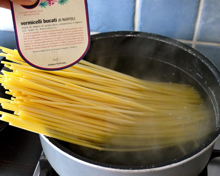 Паста с сардинами (pasta con le sarde)