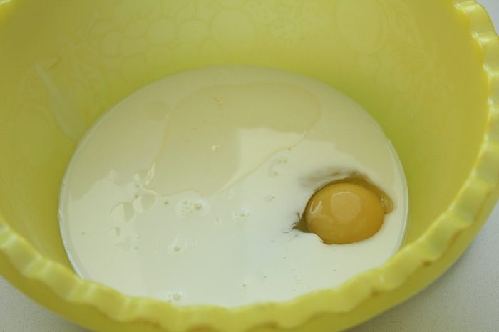 Овсяные панкейки с яблочным топпингом