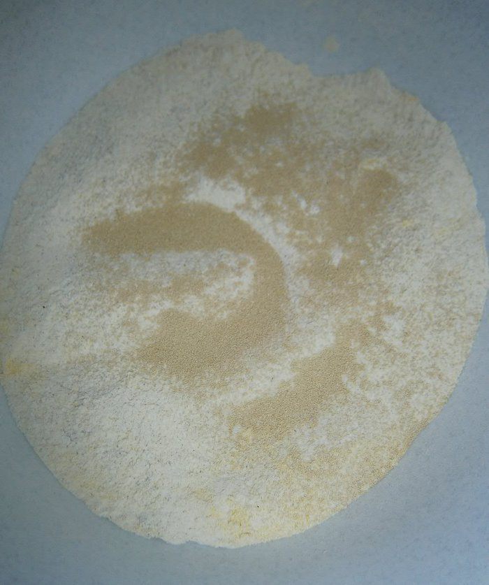 Деревенский хлеб из смешанной муки