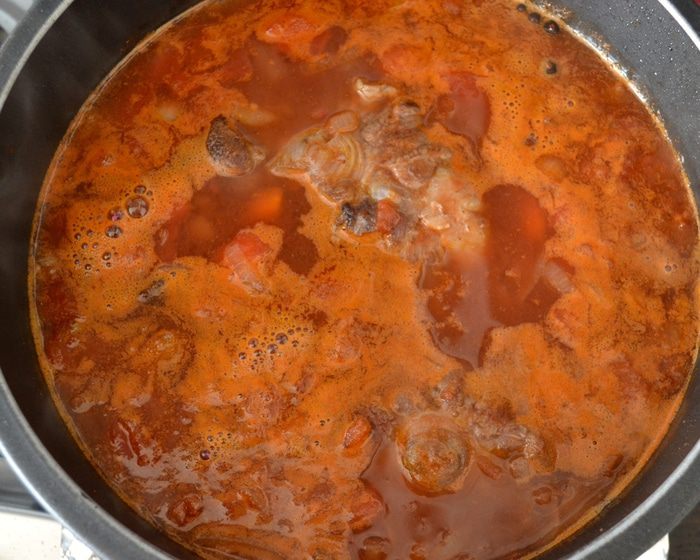 Суп из бычьего хвоста