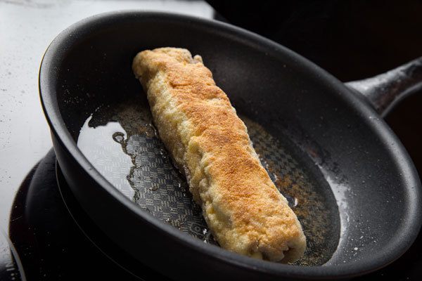 Фламенкины с начинкой из сыра, яйца и зеленого лука