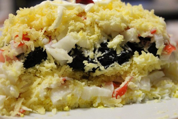 Салат &amp;quot;Черный жемчуг&amp;quot;