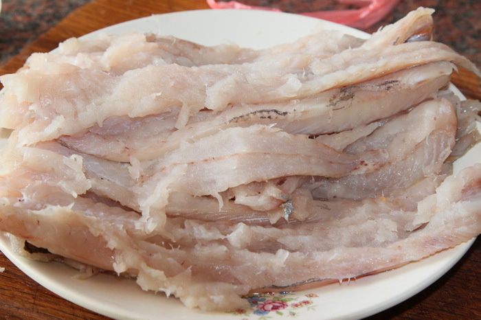 Рыба под баклажановой шубкой 