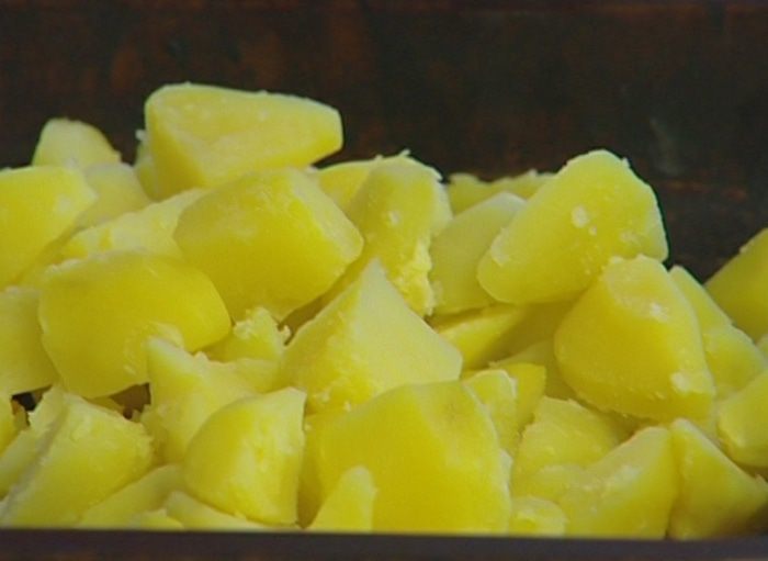 Свинина, запеченная с картофелем