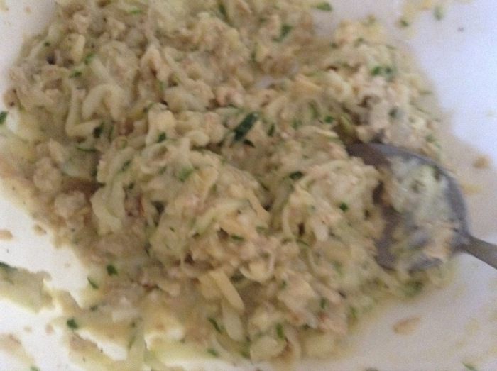 Кабачковые деруны с сыром и овсянкой