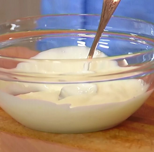 Йогуртовая панна котта с мандариновым соусом