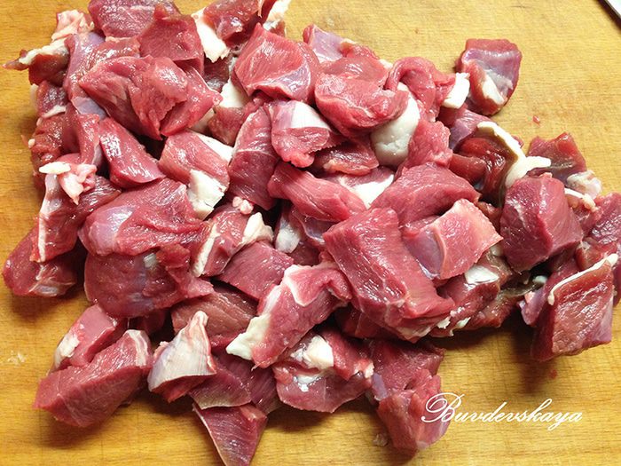 Узбекский лагман жареный 