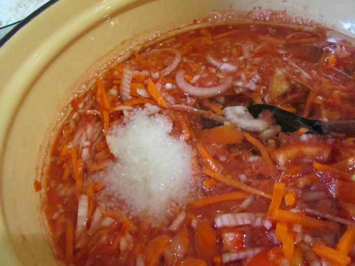 Салат с рисом (заготовка на зиму)