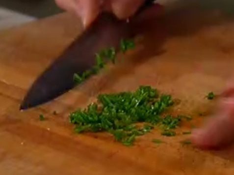 Тарталетки с креветками и соусом бешамель 