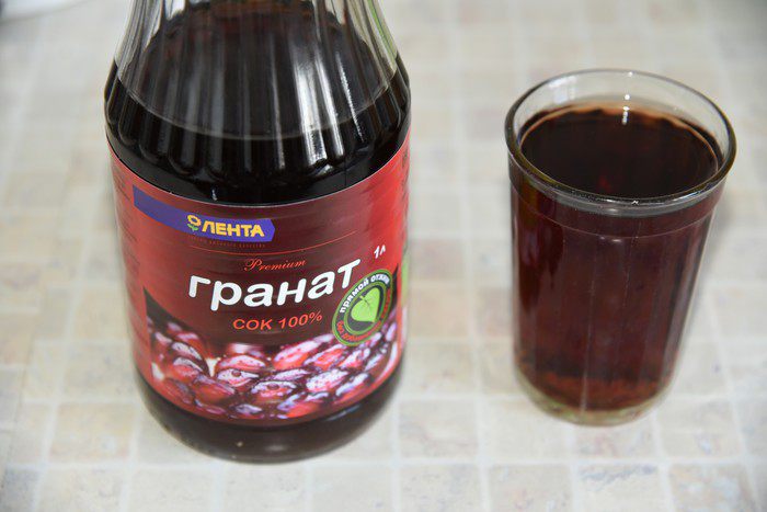 Каркаде с гранатовым соком
