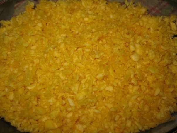 Запеканка из тыквы с мясным фаршем