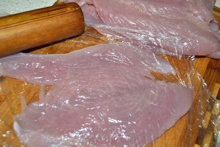 Бургер с индейкой и сочными овощами