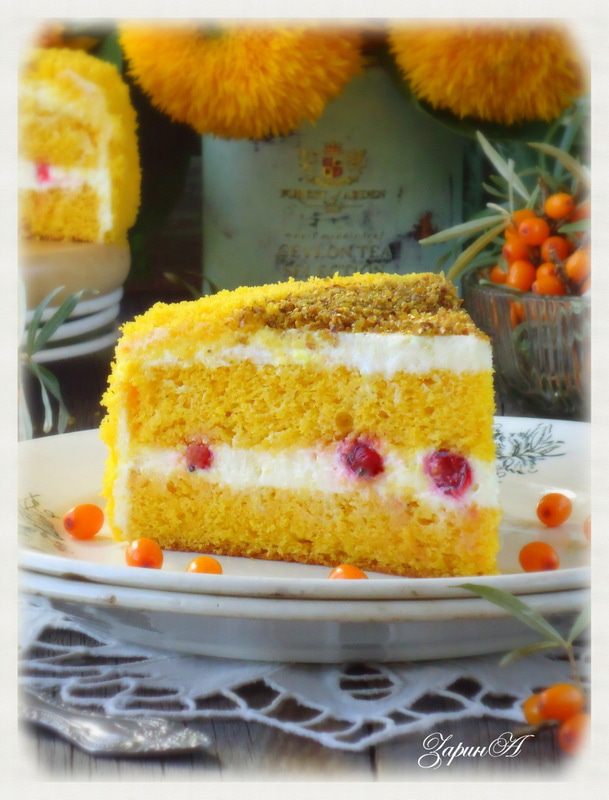 Торт &amp;quot;Осенний блюз&amp;quot;