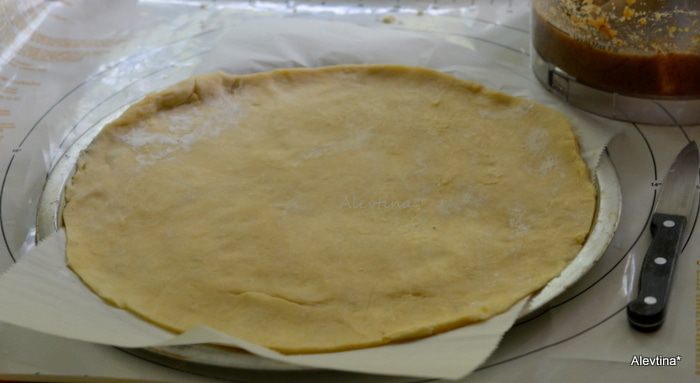 Яблочная ореховая галета
