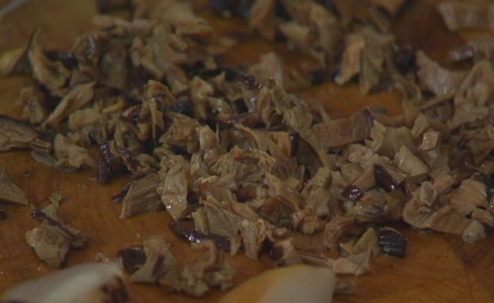 Паста с грибным соусом