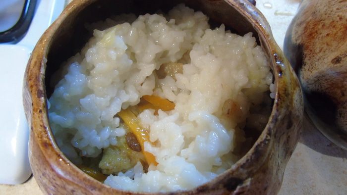 Плов в горшке