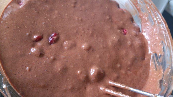 Миндально-шоколадный торт с вишней &amp;quot;С любовью&amp;quot;