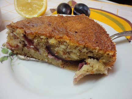 Английский сливовый пирог