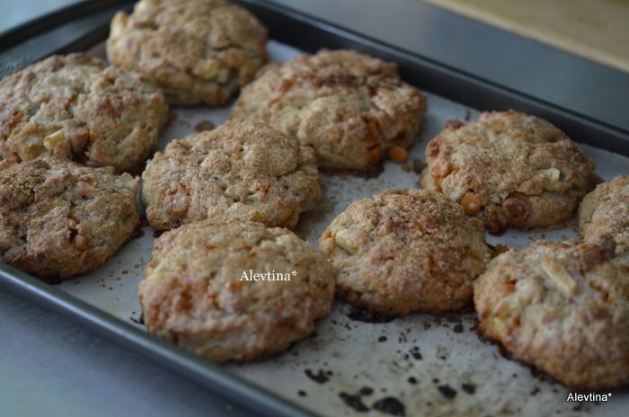 Яблочные сконы