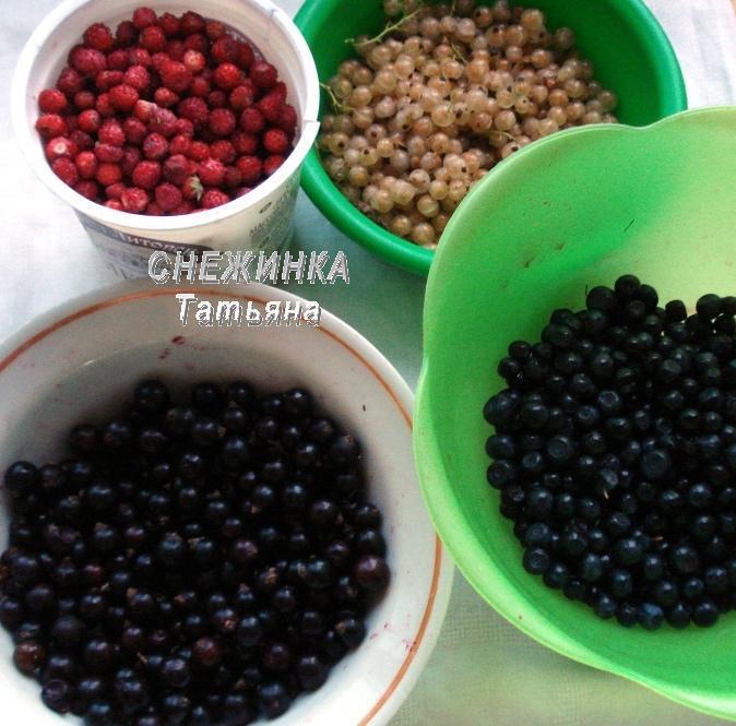 Летний торт без выпечки «Ягодный микс»