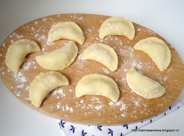 Вареники творожные с ванильно-тимьяновым соусом