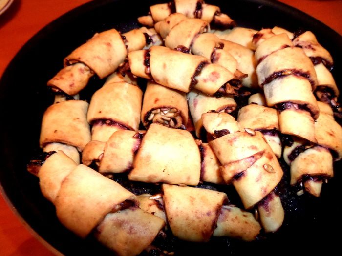 Печенье из творожного теста Ругелах