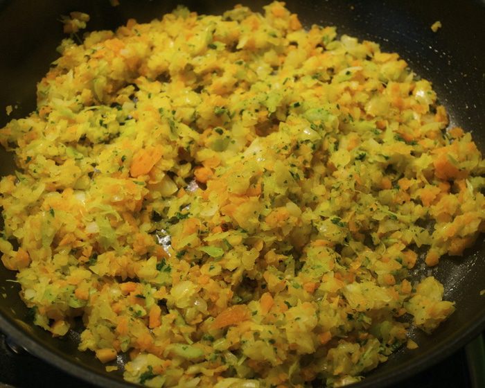 Паста с двойным соусом