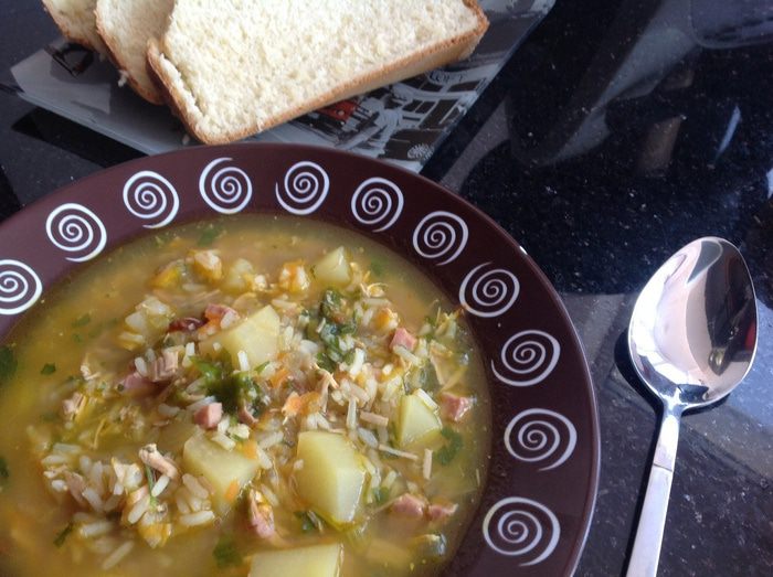 Густой рождественский суп