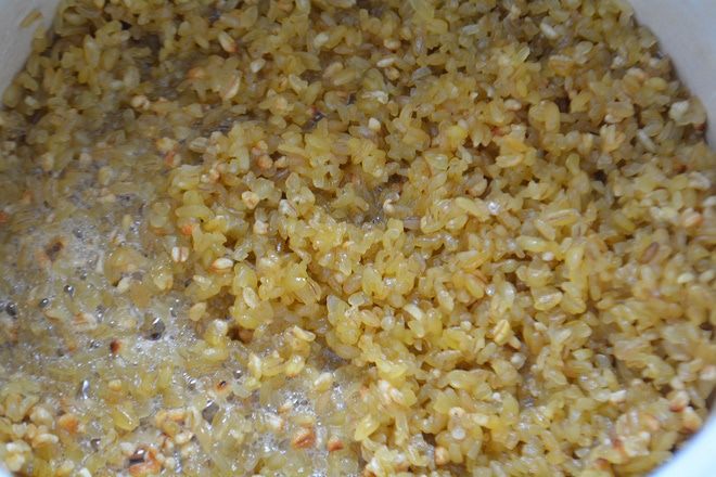 Булгур с овощами и куриной грудкой